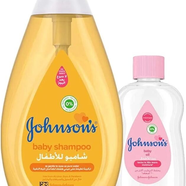 PACK JOHNSON SHAMPOOING 750 ML + HUILE 200 ML
